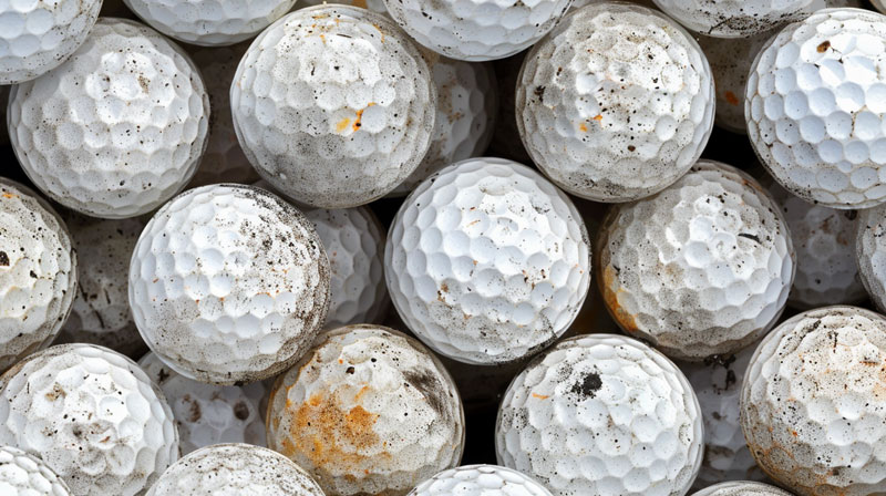 Recycled Golf Balls